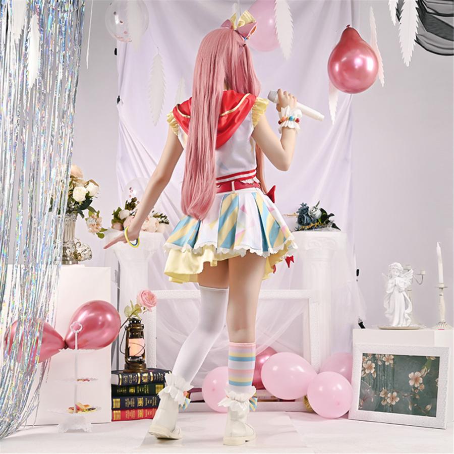 ウマ娘 プリティーダービー アグネスデジタル 風 コスプレ衣装 コスチューム　ハロウィン　イベント 演出服 二次会_2