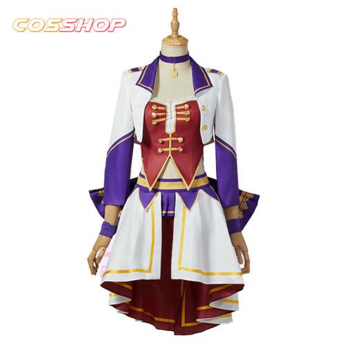 馬匹娘 プリティーダービー 風 コスプレお召しもの でき事 上演服 二次会 cosplay 楽器、手芸、コレクション-コスプレ衣装-コスチューム