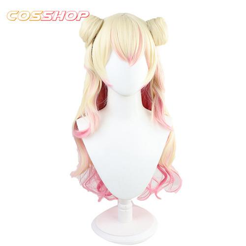 YouTuber　バーチャル　Vtuber　ホロライブ5期生　桃鈴ねね コスプレウィッグ かつら cosplay wig コスチューム　｜cosshop