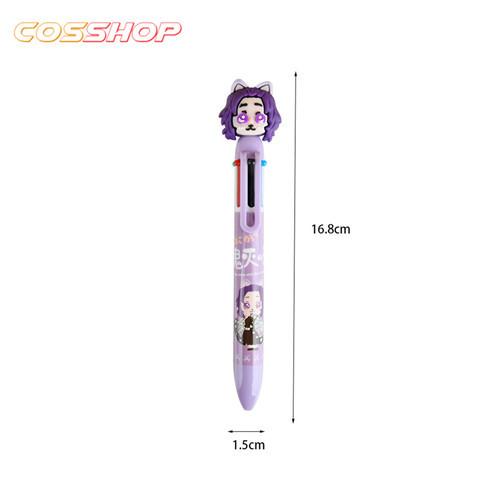 鬼滅の刃 炭治郎 しのぶ 善逸 禰豆子 伊之助 ボールペン 6色