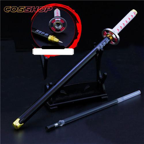 鬼滅の刃 日輪刀 風 ボールペン 水性ボールペン 替え芯付き 送料無料