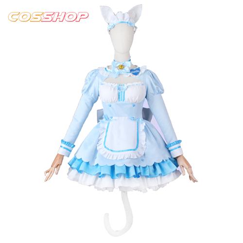 ネコぱら NEKOPARA バニラ 風 コスプレ衣装 ハロウィン　イベント　誕生日　コスチューム