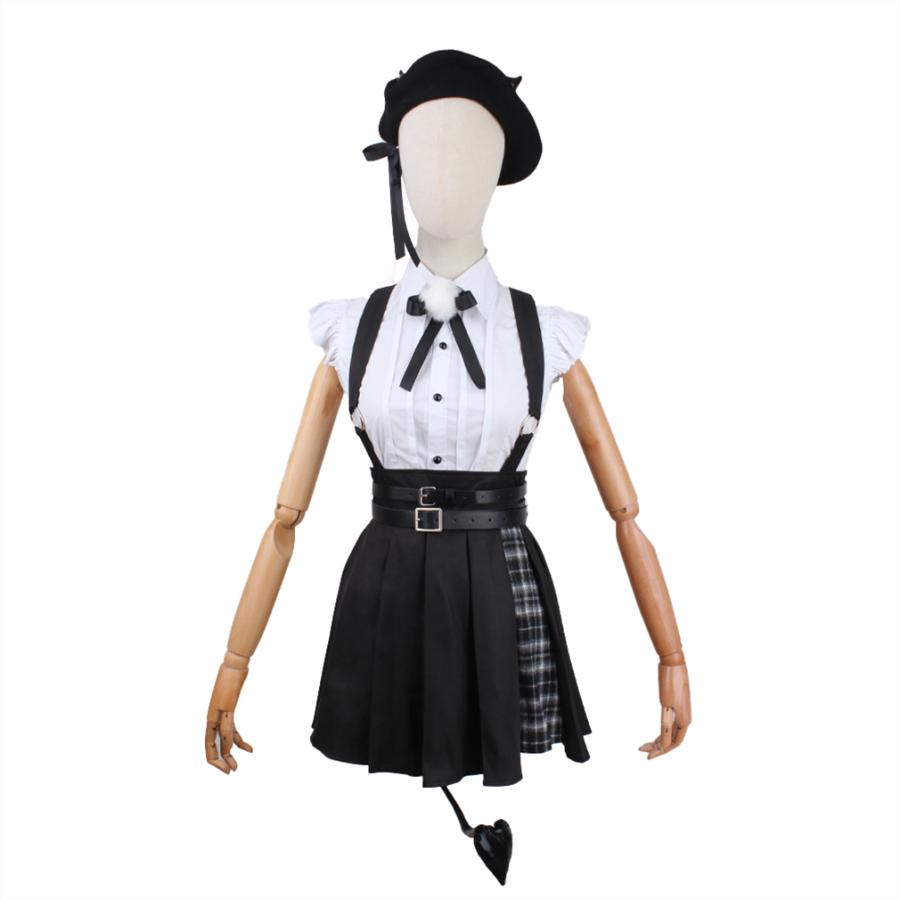 バーチャルライバー VTuber ホロライブ 常闇トワ とこやみとわ 風 コスプレ衣装 cosplay 仮装 二次会 イベント パーティー_4