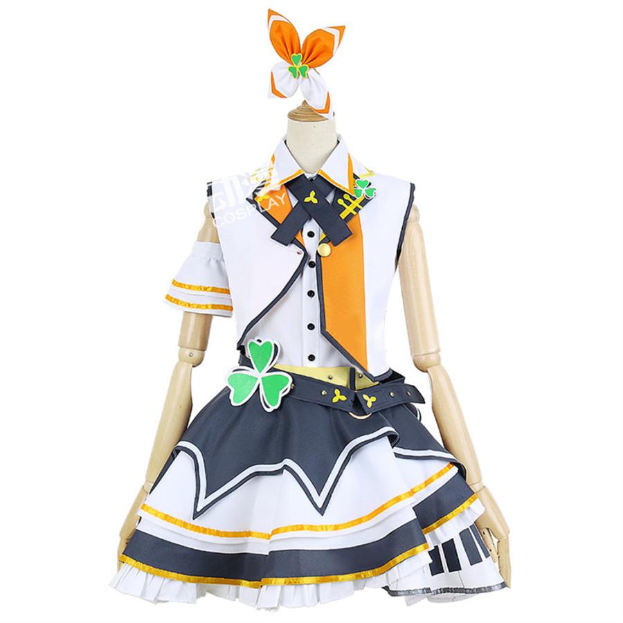 プロジェクトセカイ カラフルステージ！ feat.MORE MORE JUMP 花里 みのり　はなさと みのり 風 コスプレ衣装 イベント 演出服 変装 二次会 COS Cospl