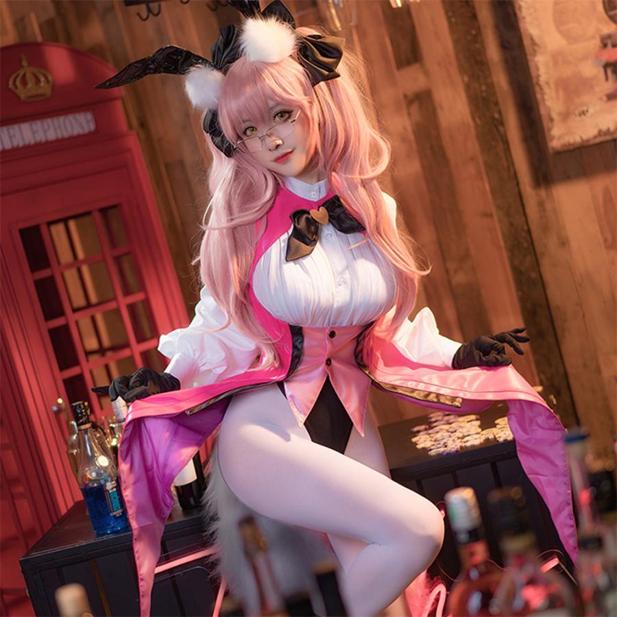 Fate/Grand Order 光のコヤンスカヤ 玉藻の前 秘書狐 コスプレ Fate/Grand Order 光のコヤンスカヤ 玉藻の前 秘書狐 コスプレ