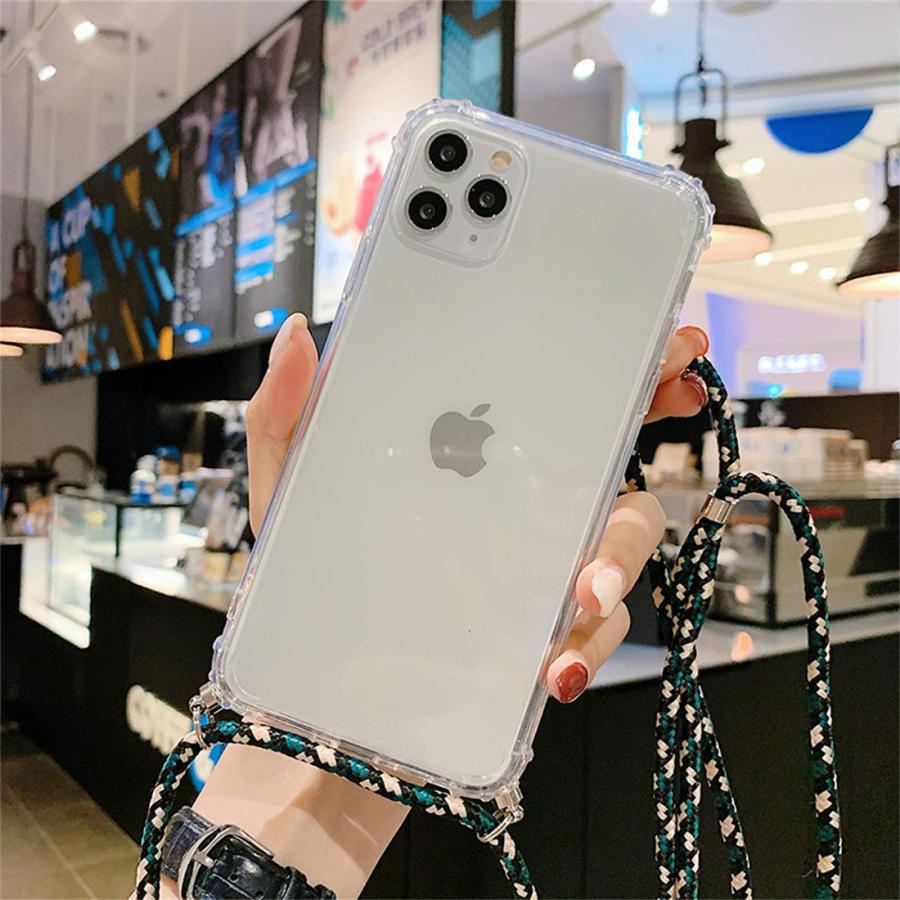 クリアケース iPhone 13 pro max用　スマホショルダー　ケース iPhoneケース クリア iPhone15 iPhone14 iPhone13 12 mini