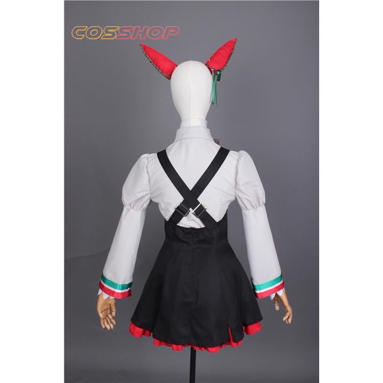 ウマ娘 プリティーダービー ナイスネイチャ 風 コスプレ衣装 cosplay 仮装 二次会 イベント パーティーの画像