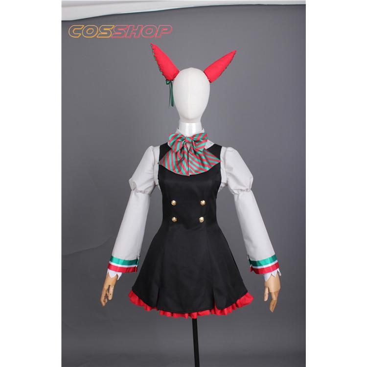 ウマ娘 プリティーダービー ナイスネイチャ 風 コスプレ衣装 cosplay 仮装 二次会 イベント パーティーの画像
