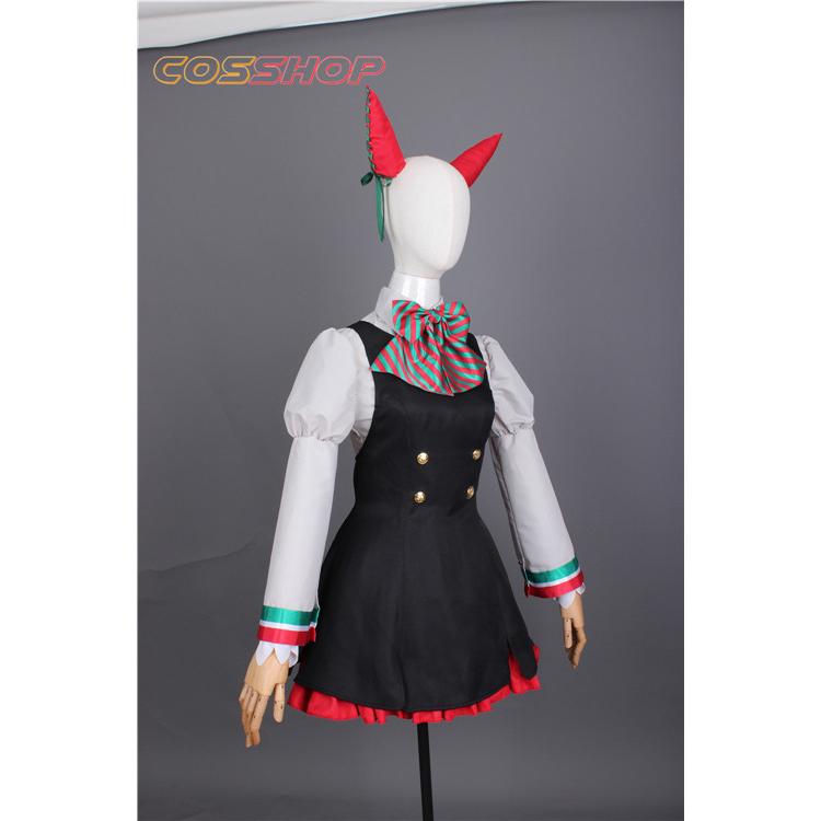 ウマ娘 プリティーダービー ナイスネイチャ 風 コスプレ衣装 cosplay 仮装 二次会 イベント パーティーの画像