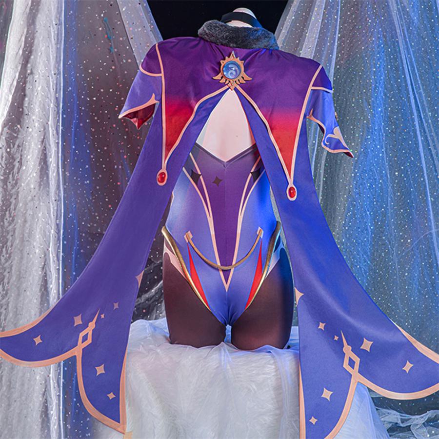 未使用新品　コスプレ衣装　原神　モナ　同人花嫁 原神project げんしん Genshin Impact モナ 風 コスプレ 衣装 演出服