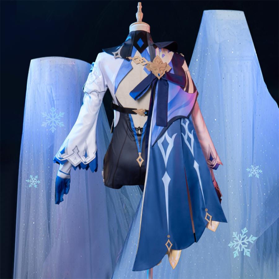 原神project げんしん  Genshin Impact ユーラ エウルア 風 コスプレ 衣装 演出服 変装 cosplay 仮装 二次会 イベント パーティーの画像