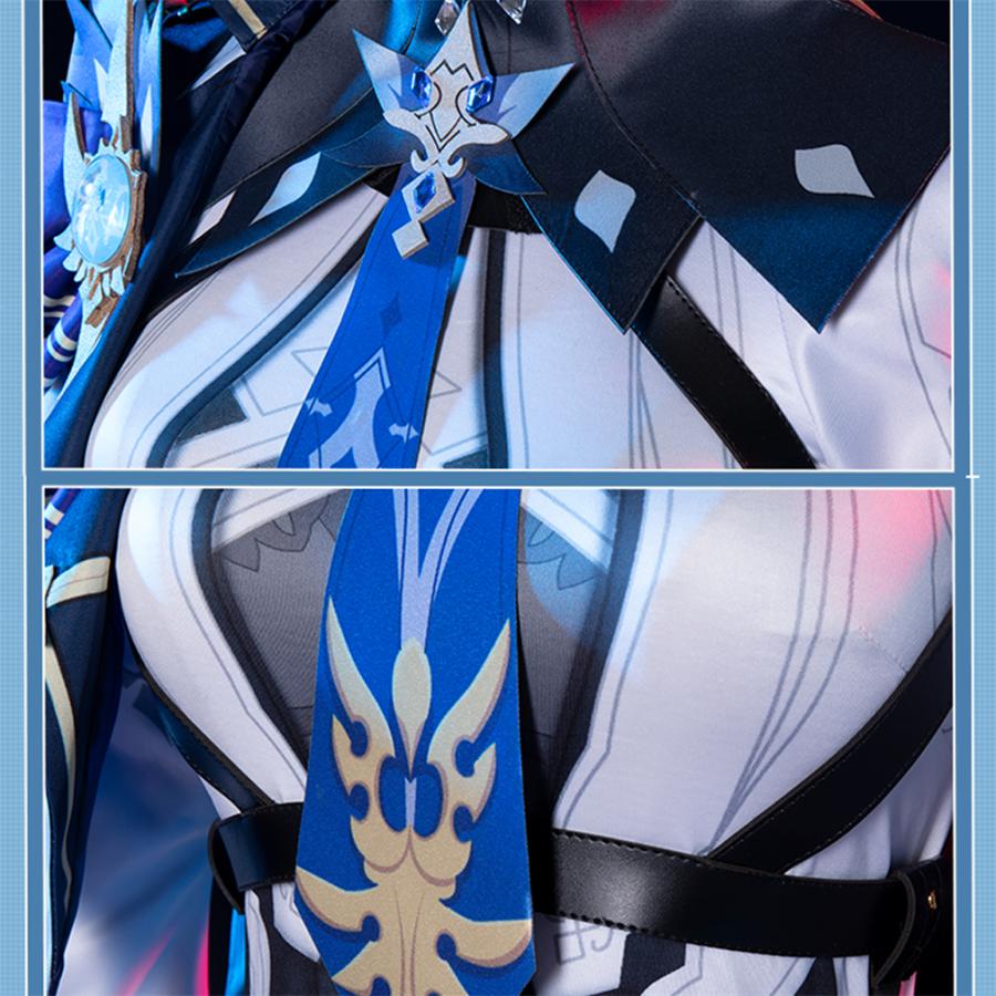 原神project げんしん  Genshin Impact ユーラ エウルア 風 コスプレ 衣装 演出服 変装 cosplay 仮装 二次会 イベント パーティーの画像