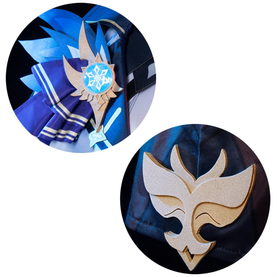 原神project げんしん  Genshin Impact ユーラ エウルア 風 コスプレ 衣装 演出服 変装 cosplay 仮装 二次会 イベント パーティーの画像