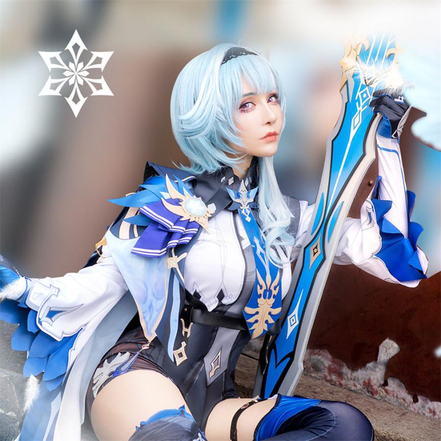 原神project げんしん  Genshin Impact ユーラ エウルア 風 コスプレ 衣装 演出服 変装 cosplay 仮装 二次会 イベント パーティーの画像