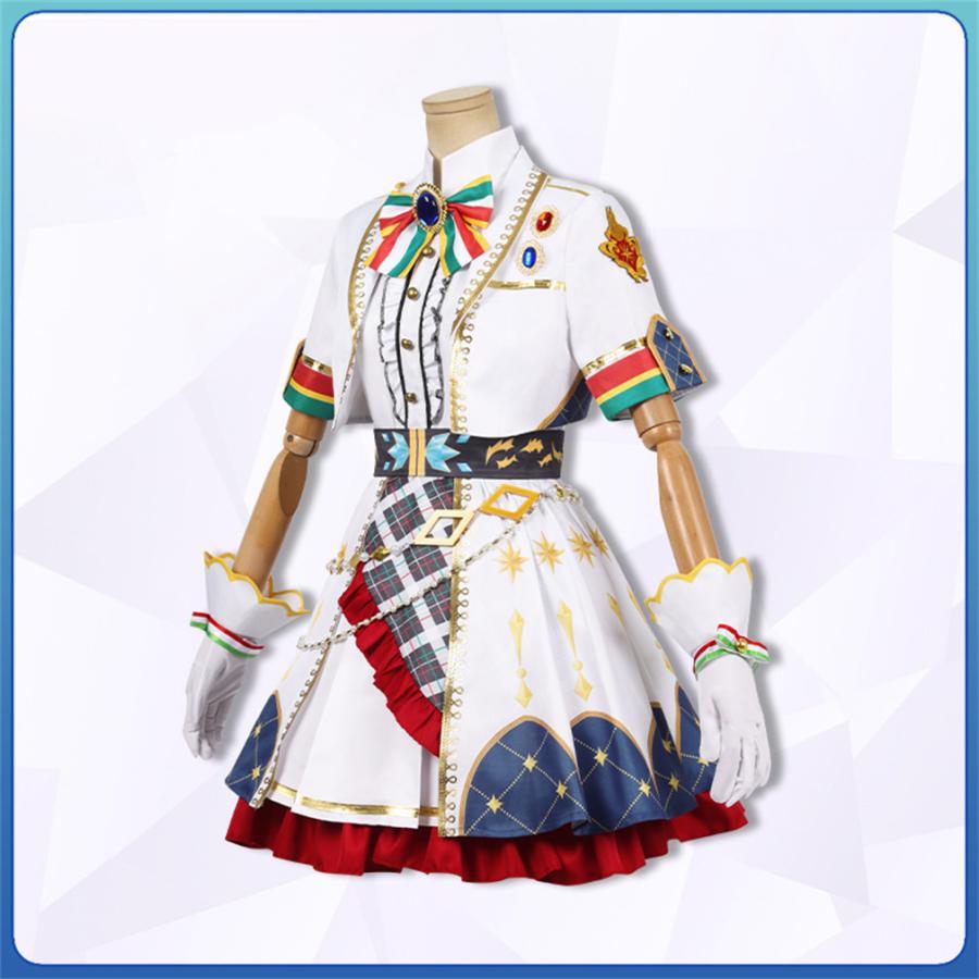 ウマ娘 プリティーダービー オグリキャップ クリスマス 風 コスプレ衣装 イベント 演出服 二次会 コスチューム_5