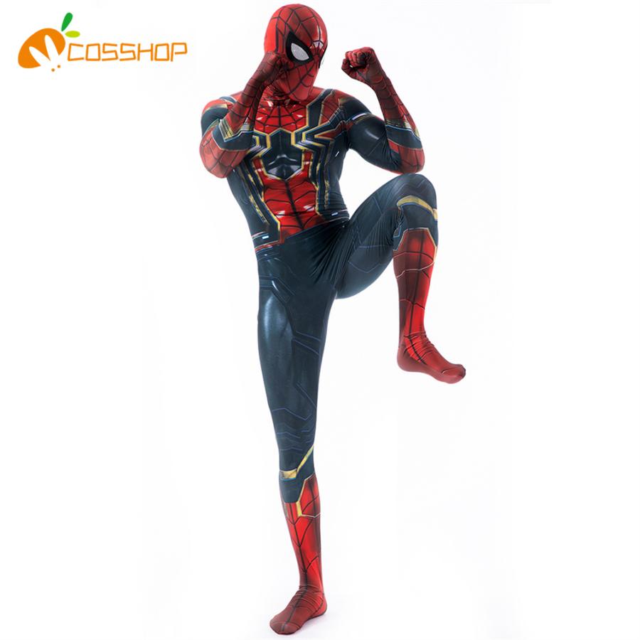 スパイダーマン コスプレ 全身タイツ ジャンプスーツ 風 コスプレ衣装 コスプレ服 アニメ コスチューム Cosplay｜cosshop｜03