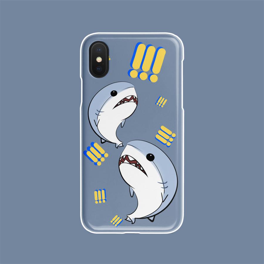 iPhoneケース ファイナルファンタジーXIV FF14 シャーク ドリッピー