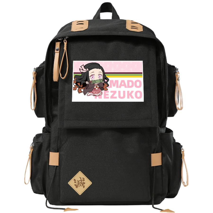 鬼滅の刃 炭治郎 我妻善逸 バックパック カバン 通学用 アニメ