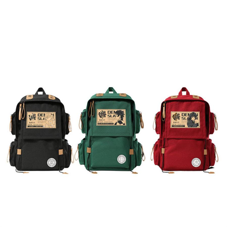 鬼滅の刃 炭治郎 我妻善逸 バックパック カバン 通学用 アニメ周辺