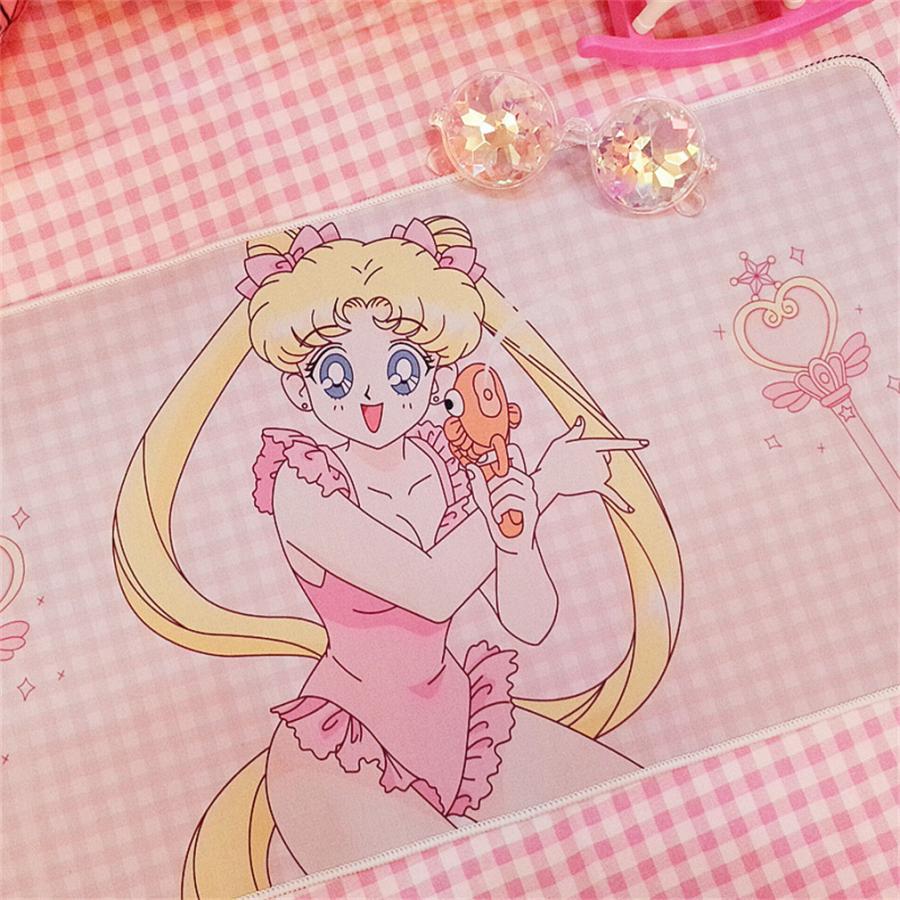 美少女戦士セーラームーン マウスパッド ピンク かわいい アニメ周辺