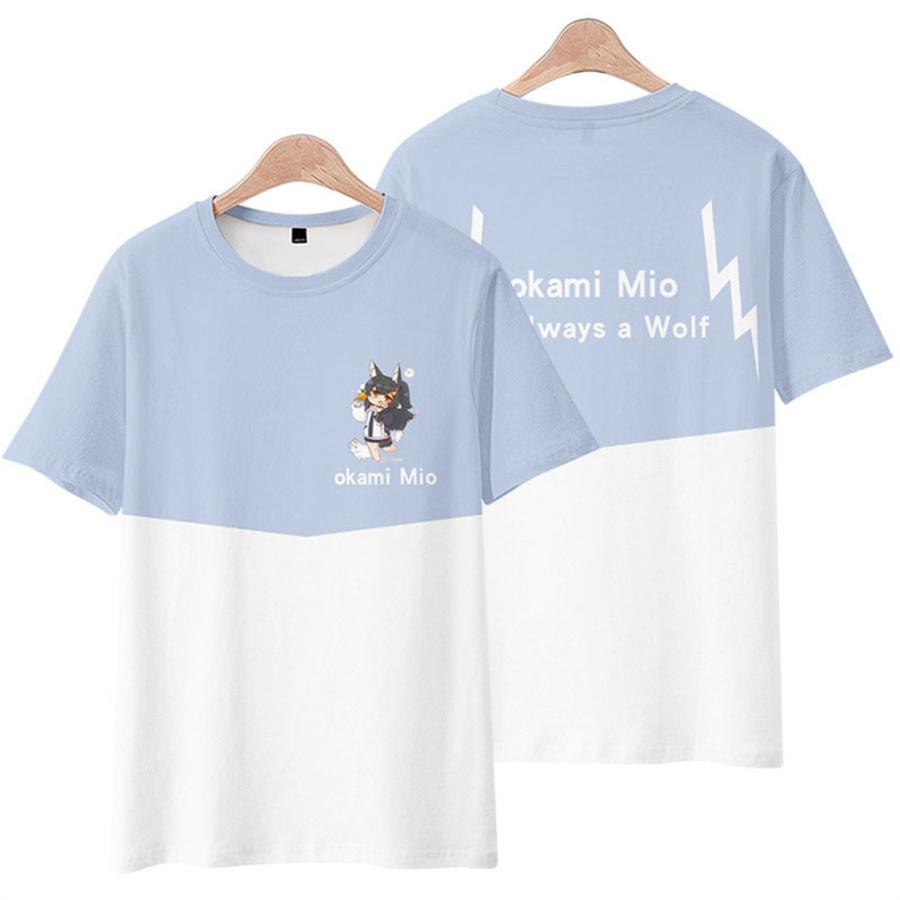 Vtuber Hololive　ホロライブ 大神ミオ Tシャツ　男女兼用 服 可愛い アニメ コスチューム 子供服 コスプレ グッズ｜cosshop｜05