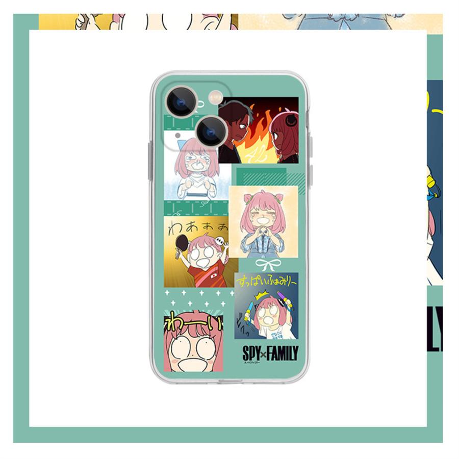 iPhoneケース スパイファミリー SPY×FMILYiPhoneスマホケース TPU 