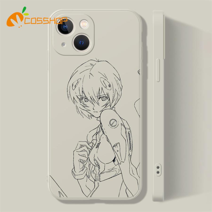 iPhoneケース 新世紀エヴァンゲリオン TPU バンパー 米軍MIL規格取得