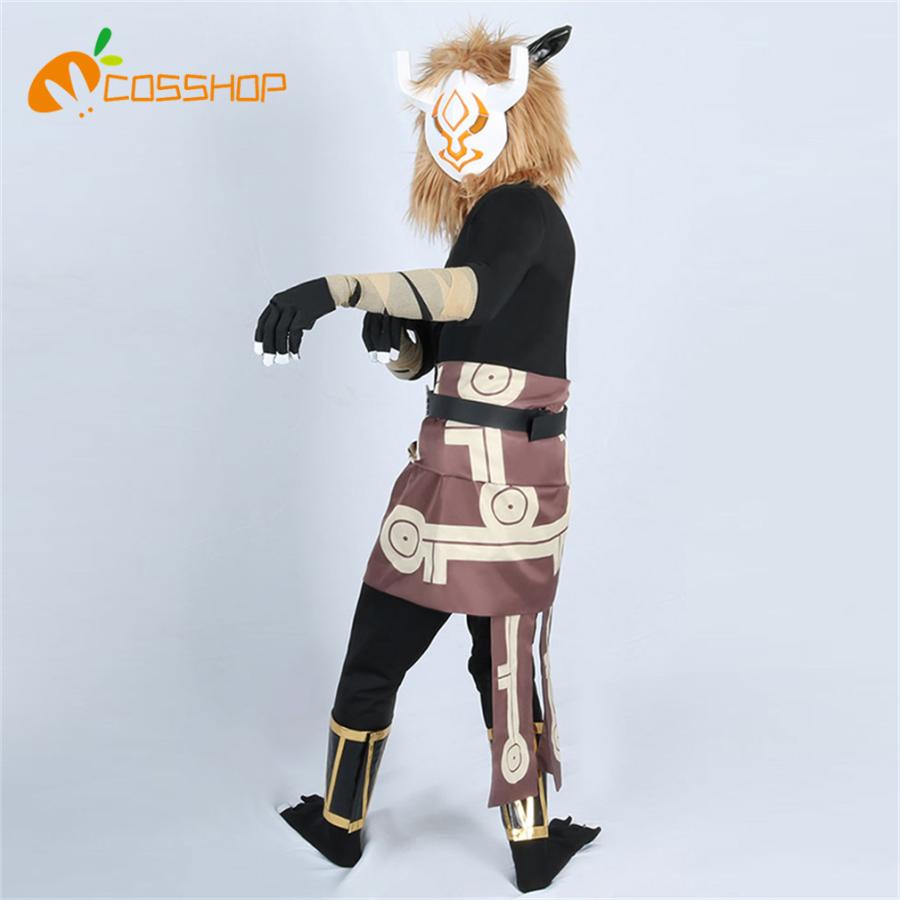 原神 げんしん 風 丘丘人(ヒルチャール) コスプレ 衣装 演出服 変装 cosplay 仮装 二次会 イベント パーティー_1