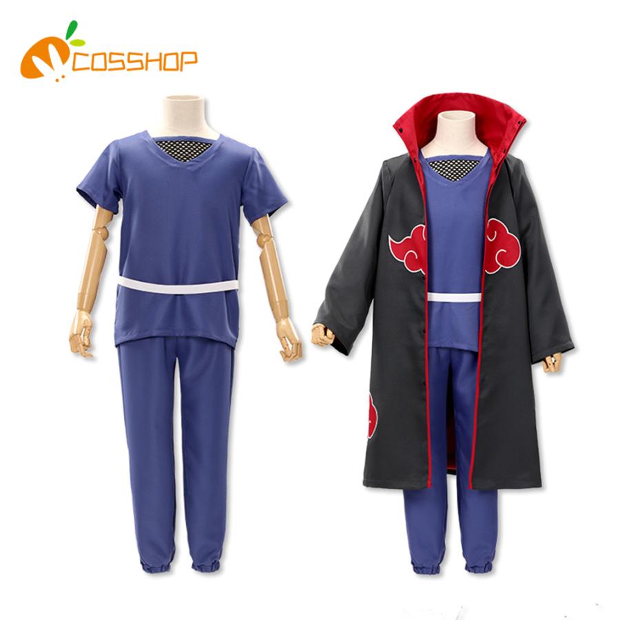 NARUTO -ナルト- 風 うちはイタチ 暁 コスプレ衣装 イベント 演出服