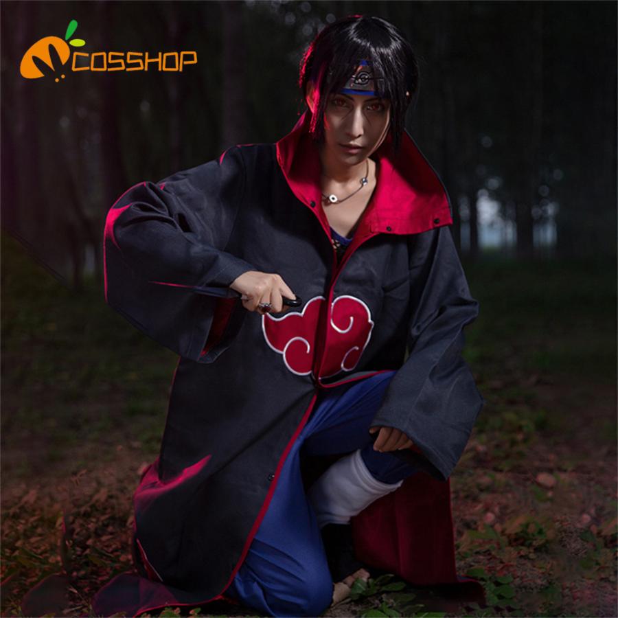 NARUTO -ナルト- 風 うちはイタチ 暁 コスプレ衣装 イベント 演出服