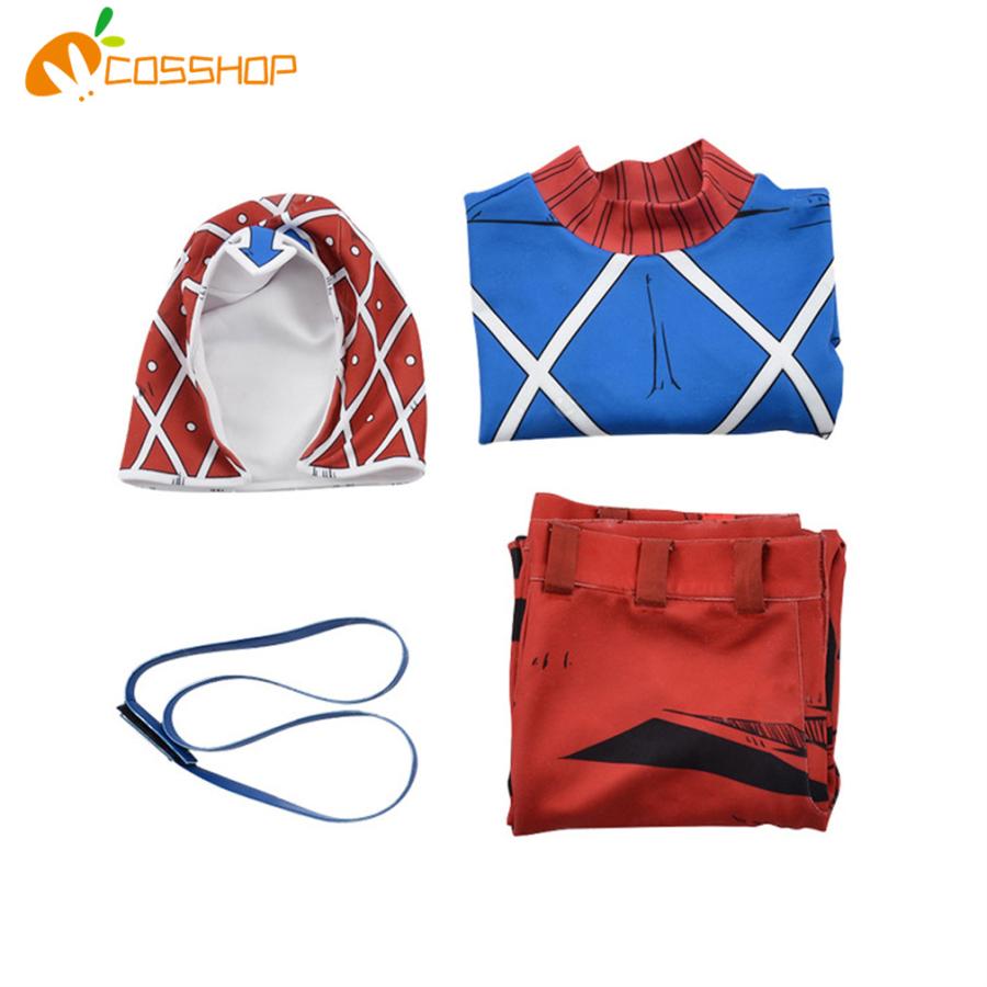 JOJO ジョジョの奇妙な冒険 黄金の風 グイード ミスタ コスプレ衣装