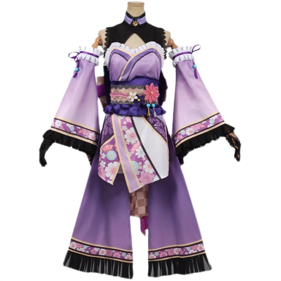ウマ娘 プリティーダービー ゴールドシチー 和服 風 コスプレ衣装 コスチューム　ハロウィン　イベント 演出服 二次会