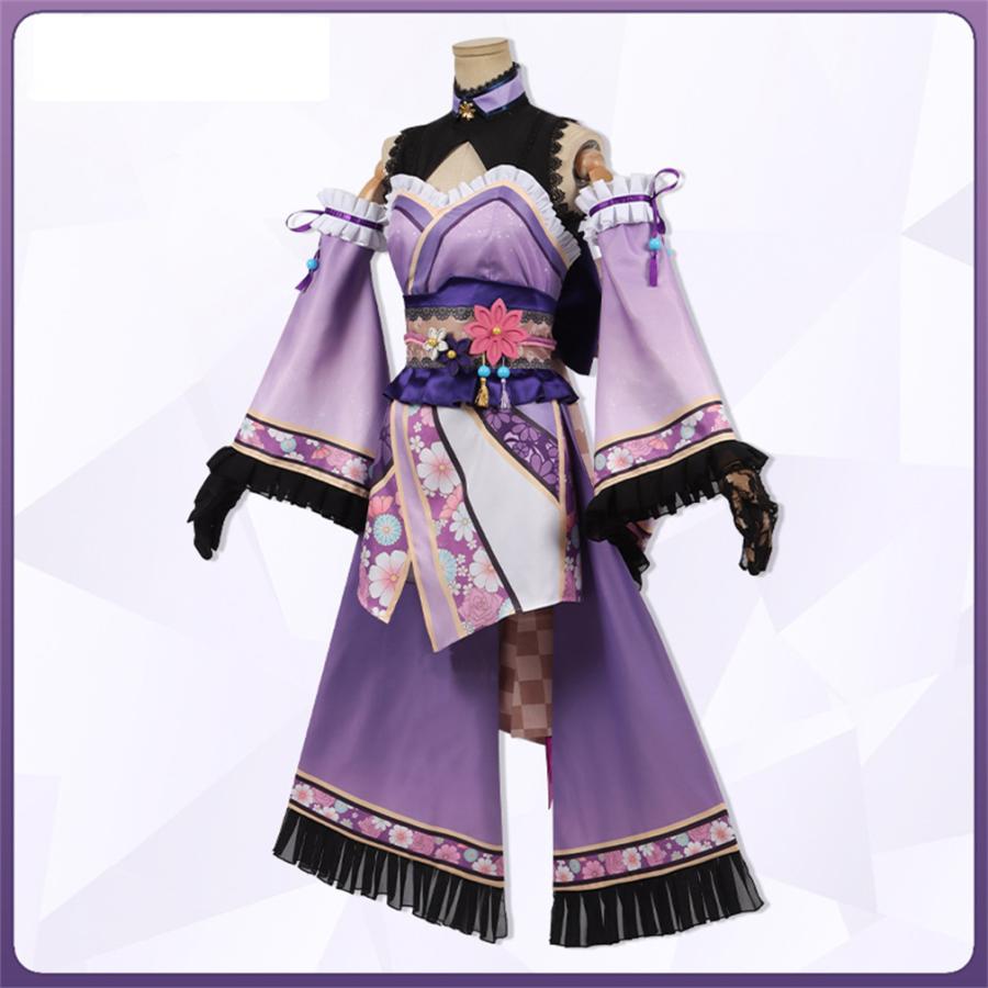 ウマ娘 プリティーダービー ゴールドシチー 和服 風 コスプレ衣装 コスチューム　ハロウィン　イベント 演出服 二次会_1