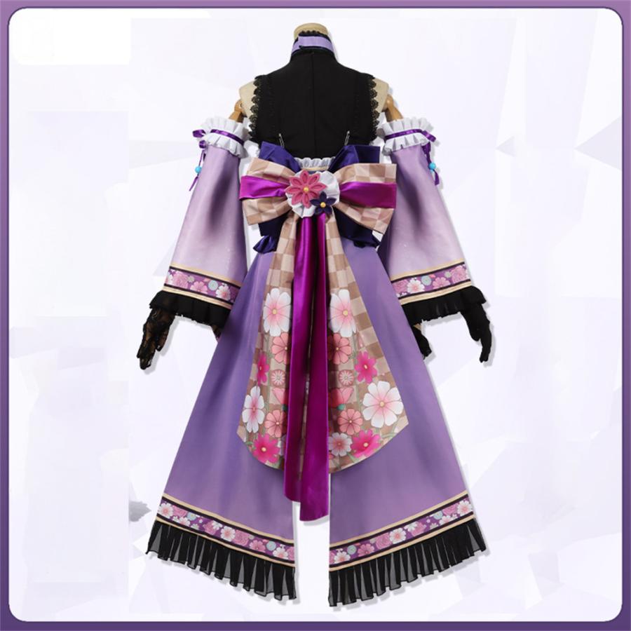 ウマ娘 プリティーダービー ゴールドシチー 和服 風 コスプレ衣装 コスチューム　ハロウィン　イベント 演出服 二次会_3