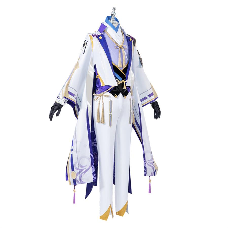 原神 磐祭葉守 神里綾人 かみさとあやと 風 コスプレ 衣装 演出服 変装 cosplay 仮装 二次会 イベント パーティーの画像