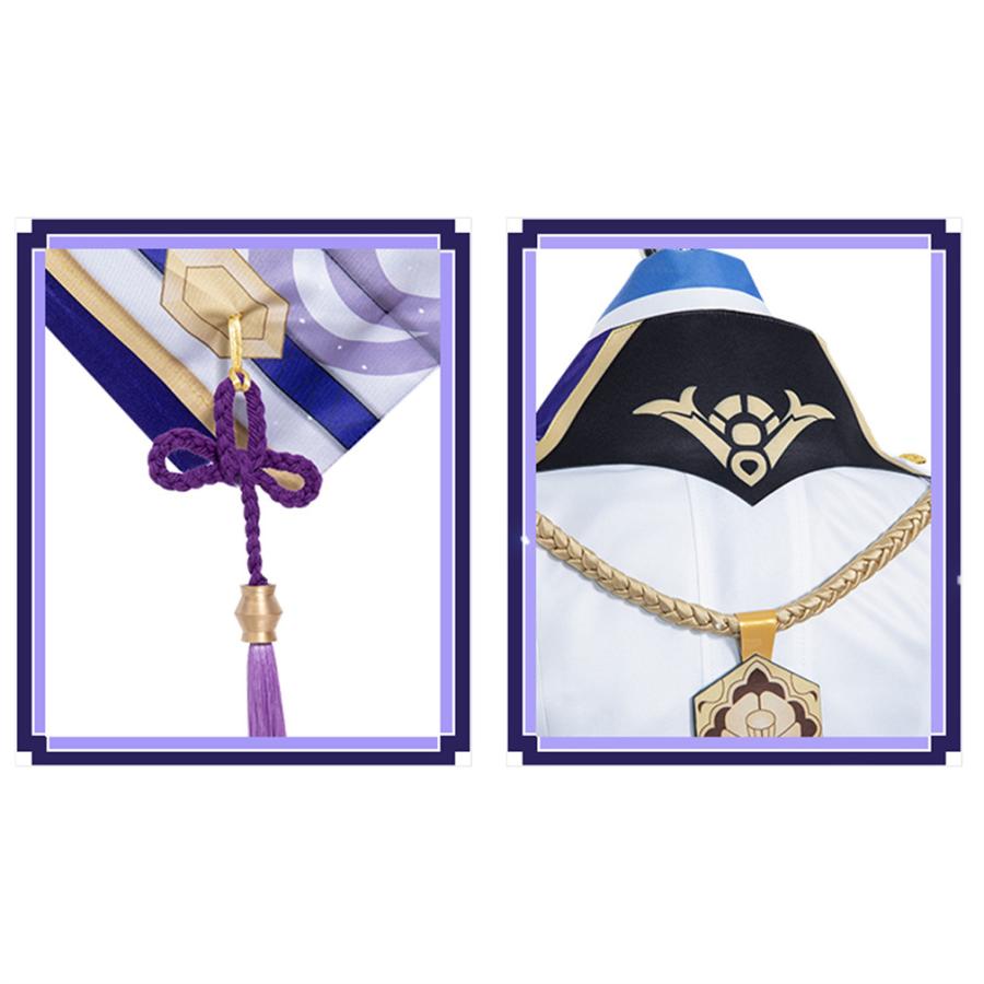 原神 磐祭葉守 神里綾人 かみさとあやと 風 コスプレ 衣装 演出服 変装 cosplay 仮装 二次会 イベント パーティーの画像