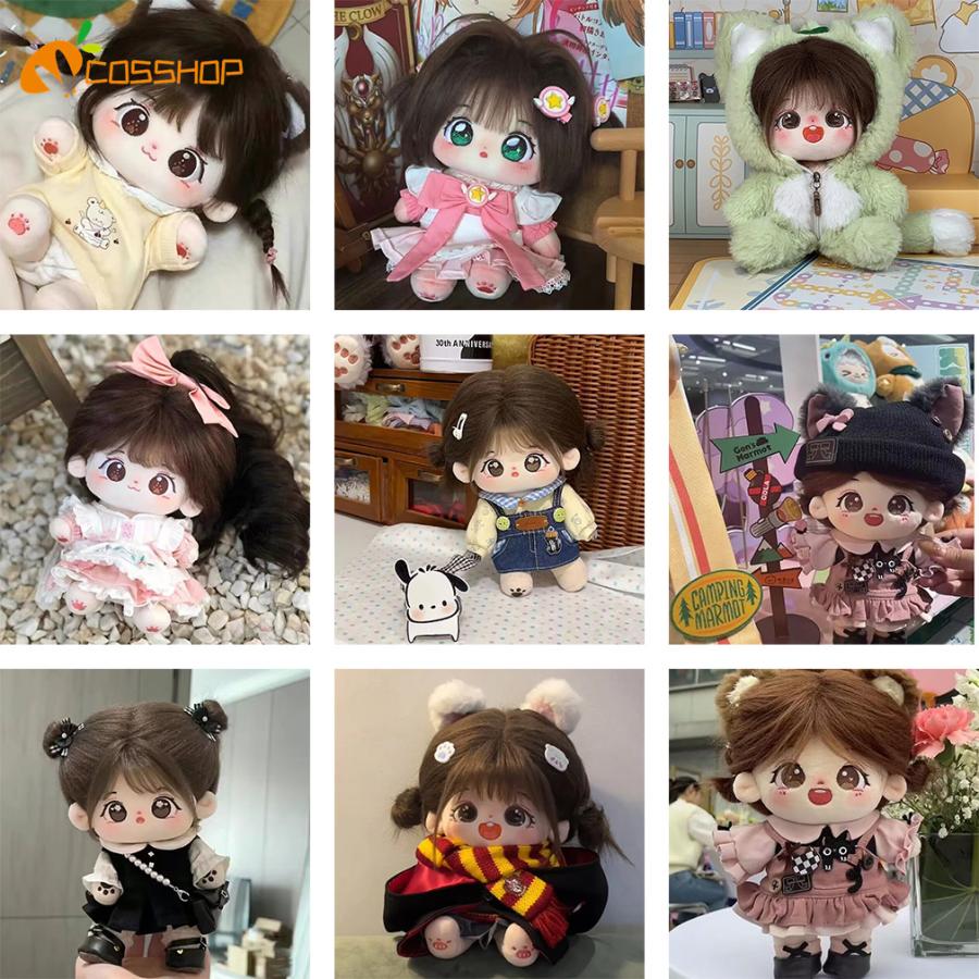20cm人形の服 女の子 人形の服 着せ替え ぬいぐるみ用衣装