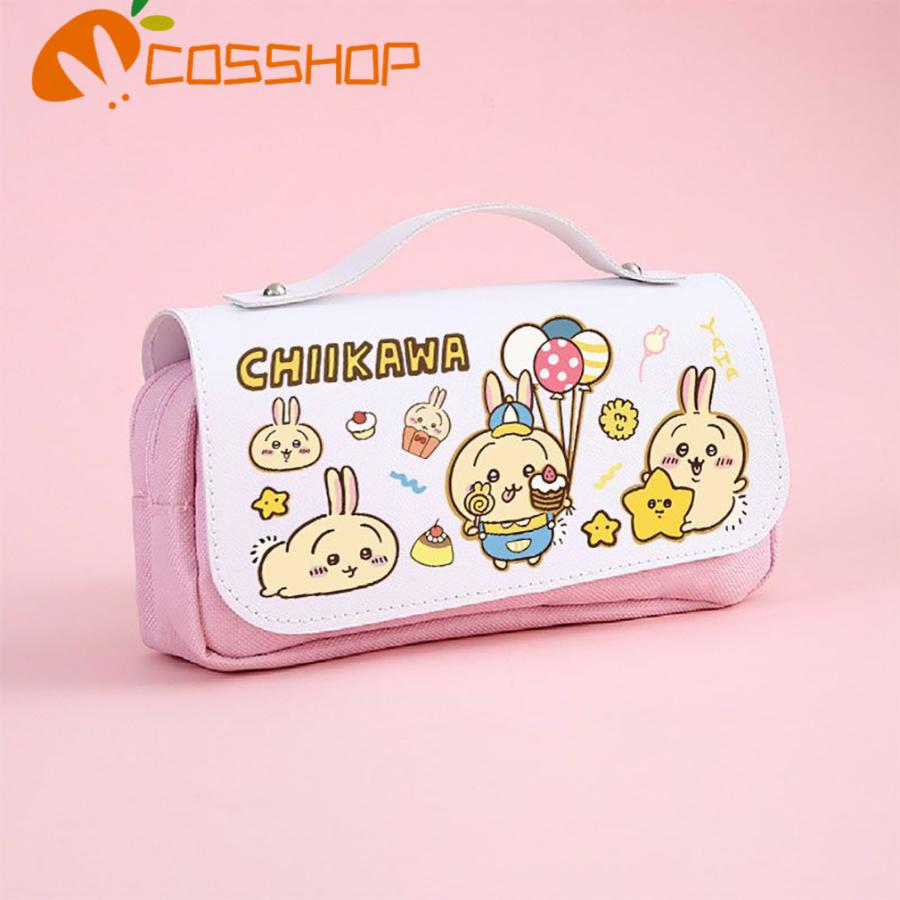 ちいかわ ペンケース 収納 筆箱 グッズ ハチワレ ウサギ モモンガ 鉛筆