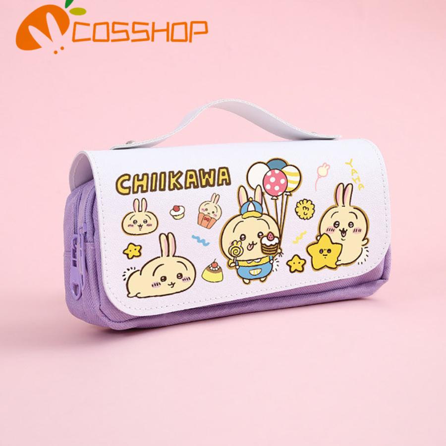 ちいかわ ペンケース 収納 筆箱 グッズ ハチワレ ウサギ モモンガ 鉛筆