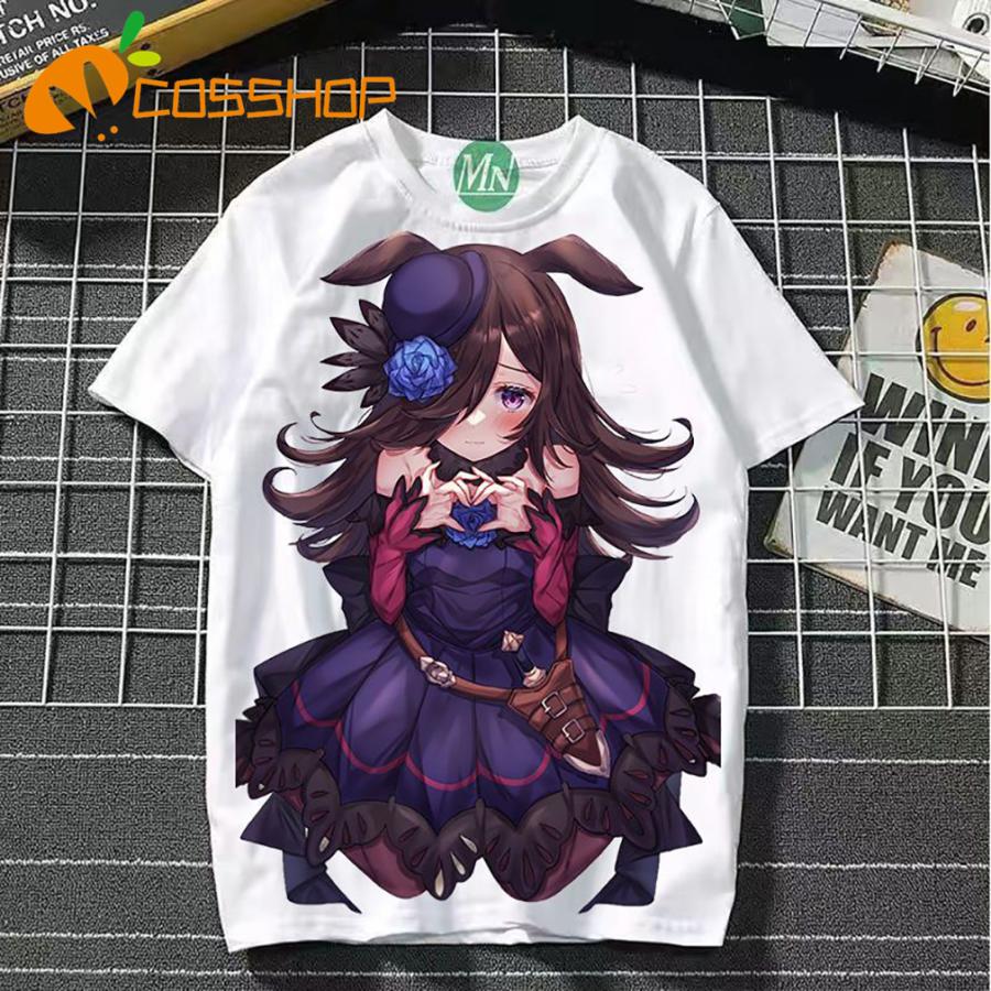 ウマ娘 プリティーダービー ライスシャワー Tシャツ : コス屋 - 通販