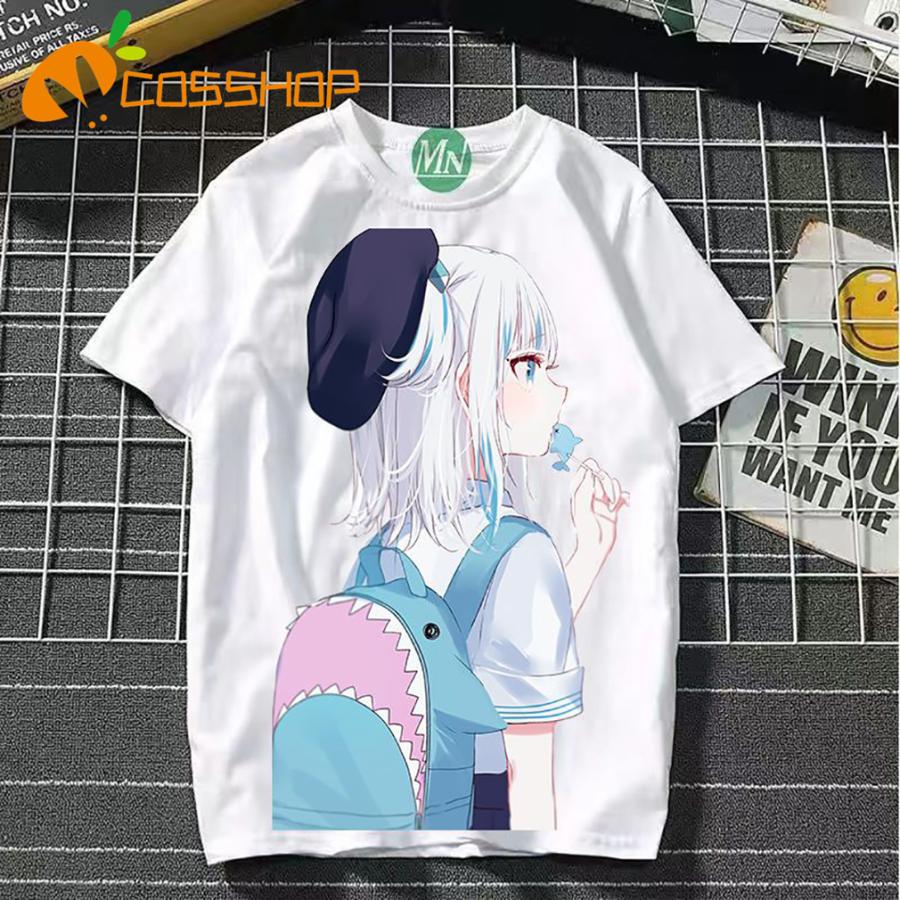 トップス GURA Gawr Gura がうる・ぐら Tシャツ : コス屋 - 通販 - Yahoo!ショッピング