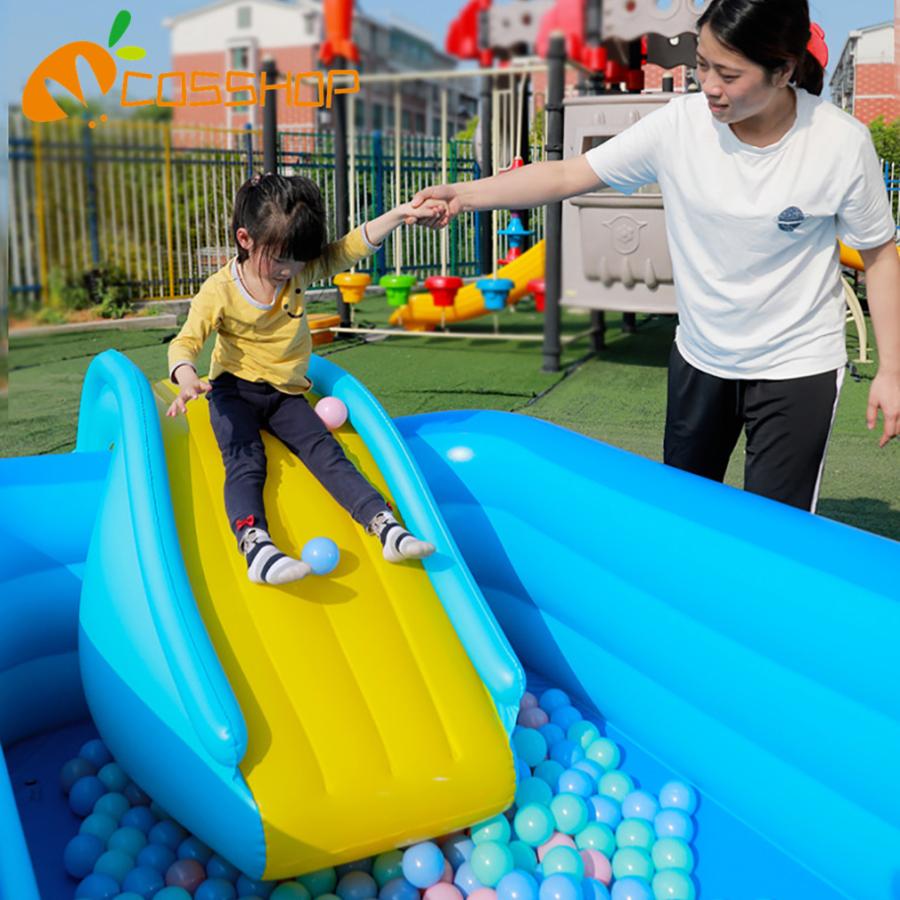 プール すべり台 ウォータースライド 滑り台 子供 空気入れ