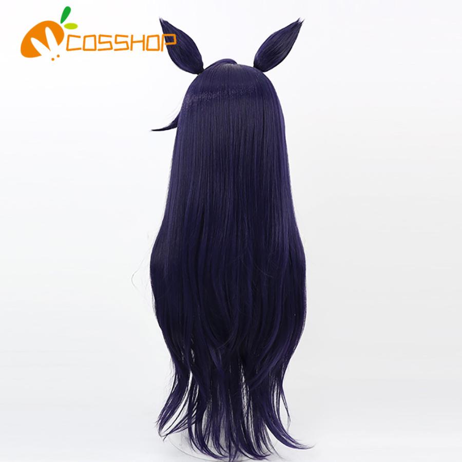 ウマ娘 プリティーダービー ヴィルシーナ 風 コスプレウィッグ 耳付き