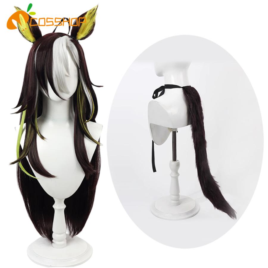 ウマ娘 プリティーダービー ドリームジャーニー 風 コスプレウィッグ