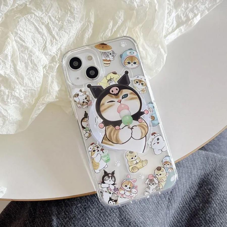モフサンド 可愛い 猫 IPHONEケース 多機種対応 かわいい プレゼント