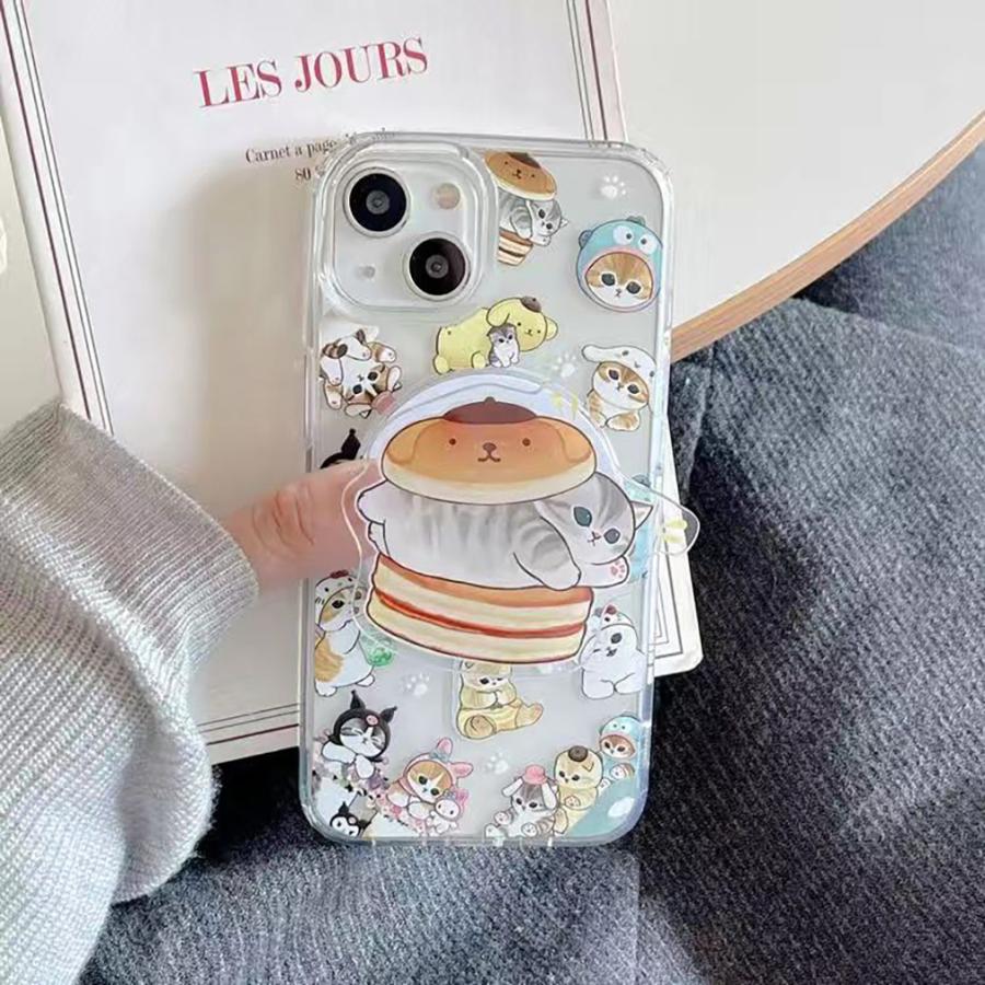 モフサンド 可愛い 猫 IPHONEケース 多機種対応 かわいい プレゼント