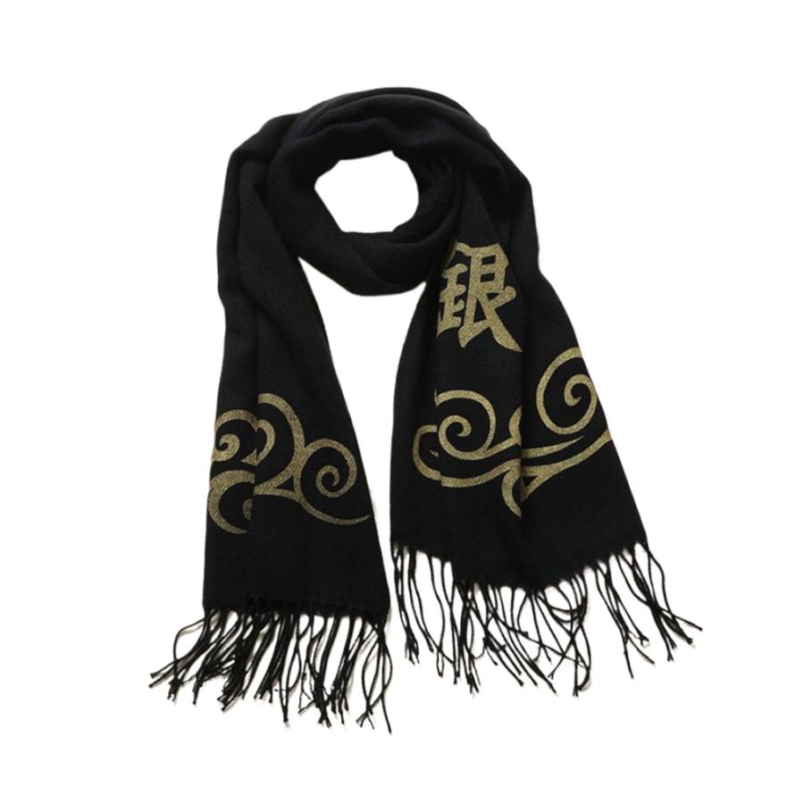 銀魂 坂田銀時 マフラー 防寒 グッズ ストール 肩掛け 秋冬 暖かい