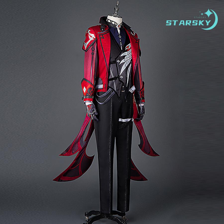 原神 Genshin ディルック ラグヴィンド-スキン　コスプレ 衣装 演出服 変装 cosplay 仮装 二次会 イベント パーティー_1