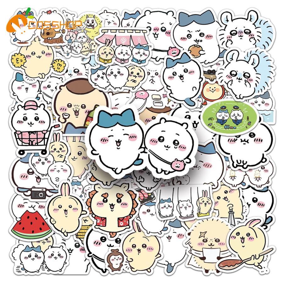 50枚forちいかわ シールかわいいステッカー おしゃれアニメ ステッカー