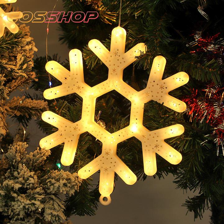 イルミネーションライト 雪の結晶の飾り 雪の結晶モチーフ LED ツリー